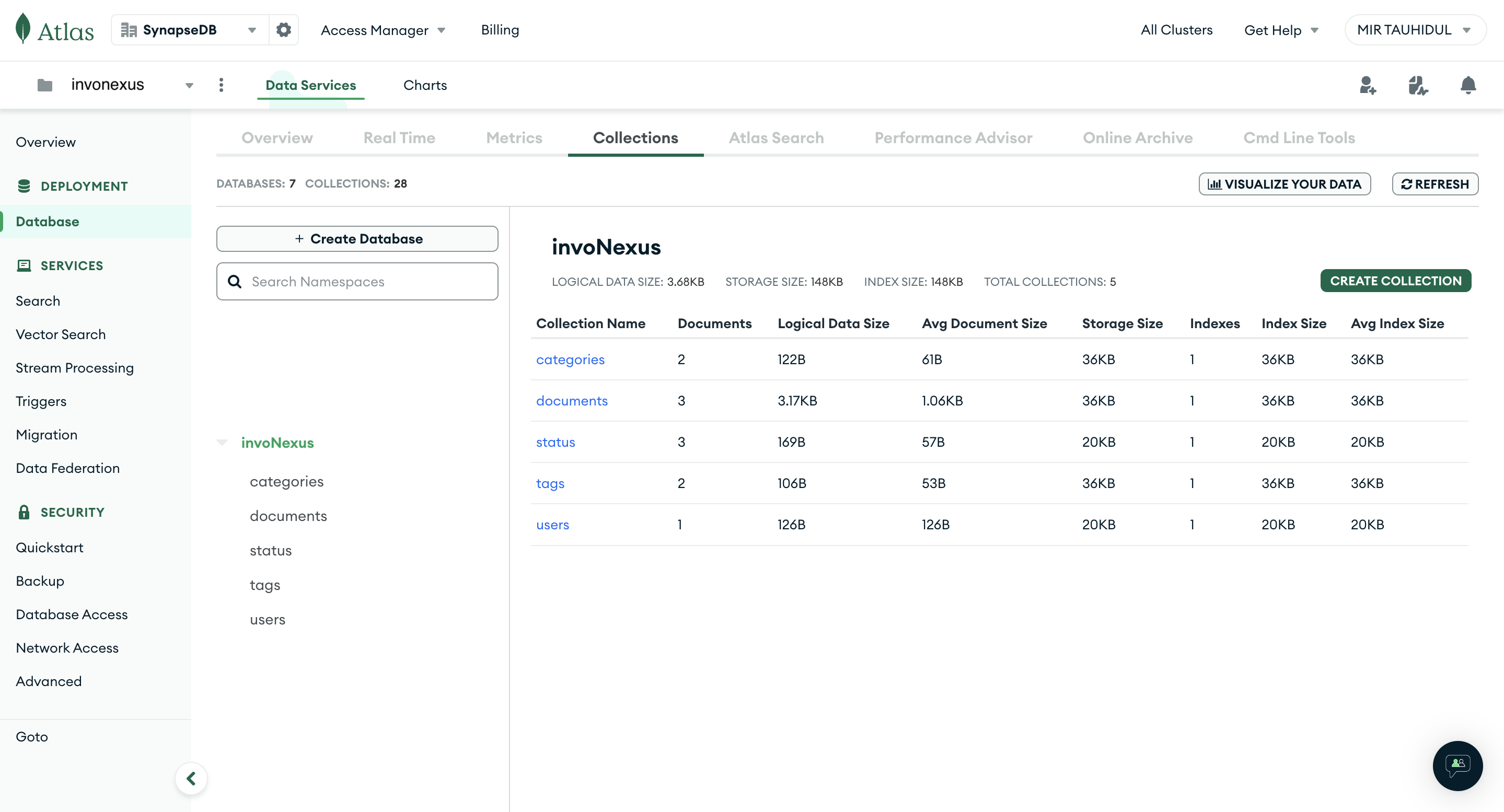 MongoDB Secure Database